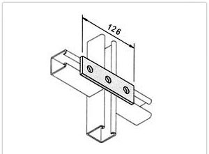 3 Hole Straight Mending Plate