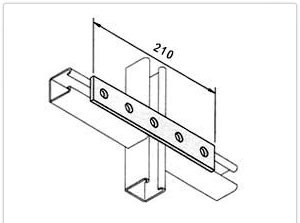 5 Hole Straight Mending Plate