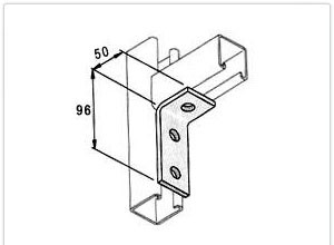 Angle Bracket 90° 2