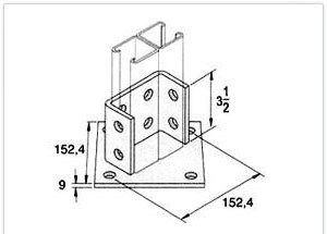 Double Channel Base Plate 1