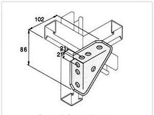 Gusseted Bracket
