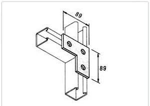 L Bracket 3 Hole