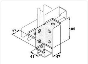 Wing Bracket 2 Lug